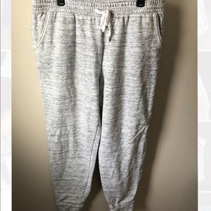 Forever 21+ Gray Fitted Jogger Sweatpants